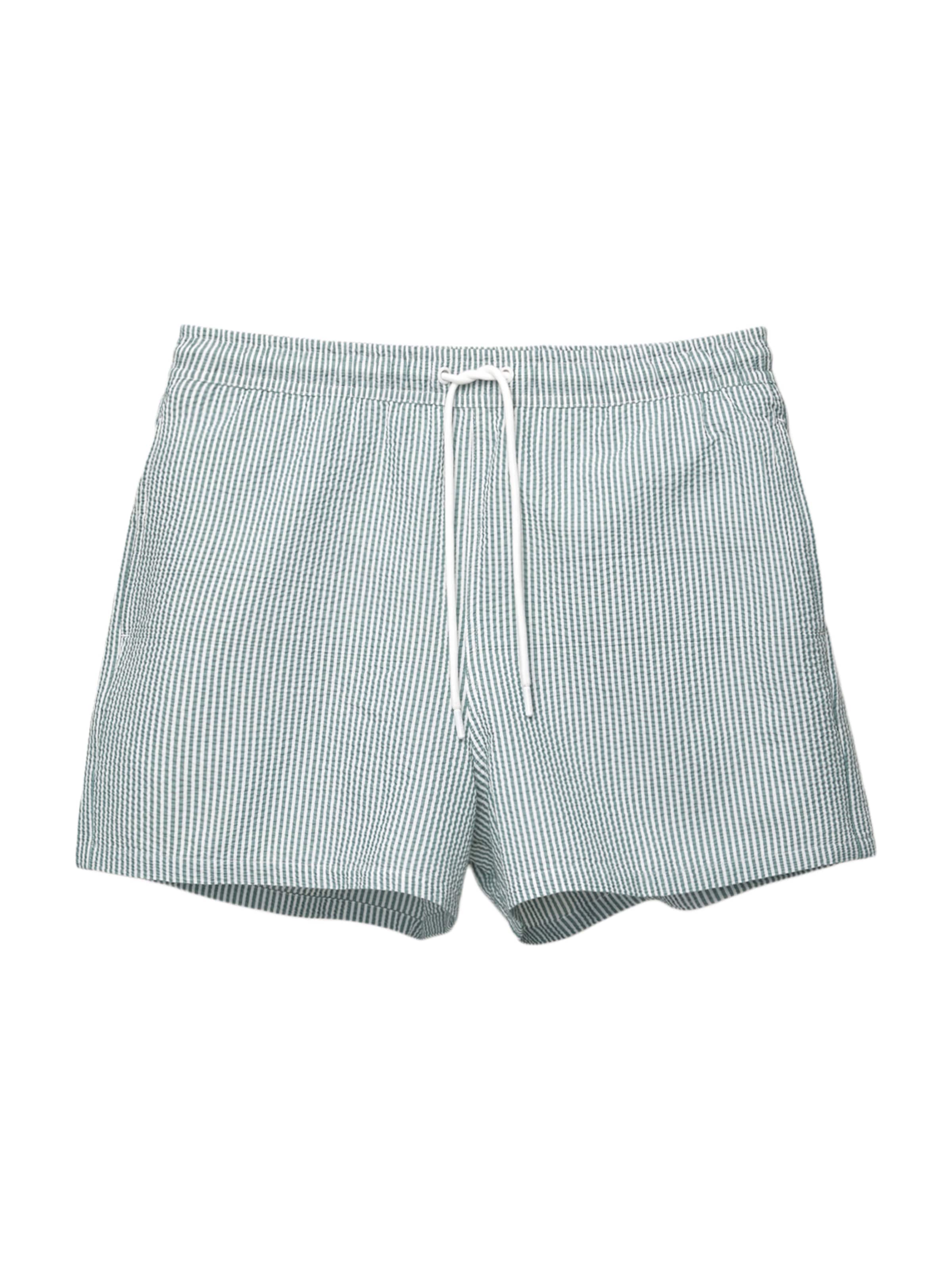 Pantaloncini da bagno di Pull&Bear in verde: frontale