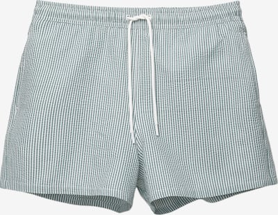 Pull&Bear Uimashortsit värissä vihreä / valkoinen, Tuotenäkymä