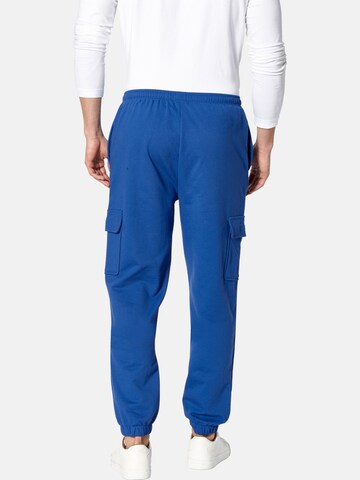 BABISTA Tapered Hose ' Florevoro ' in Blau