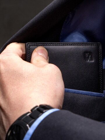 SERASAR Portemonnaie 'Space' in Schwarz