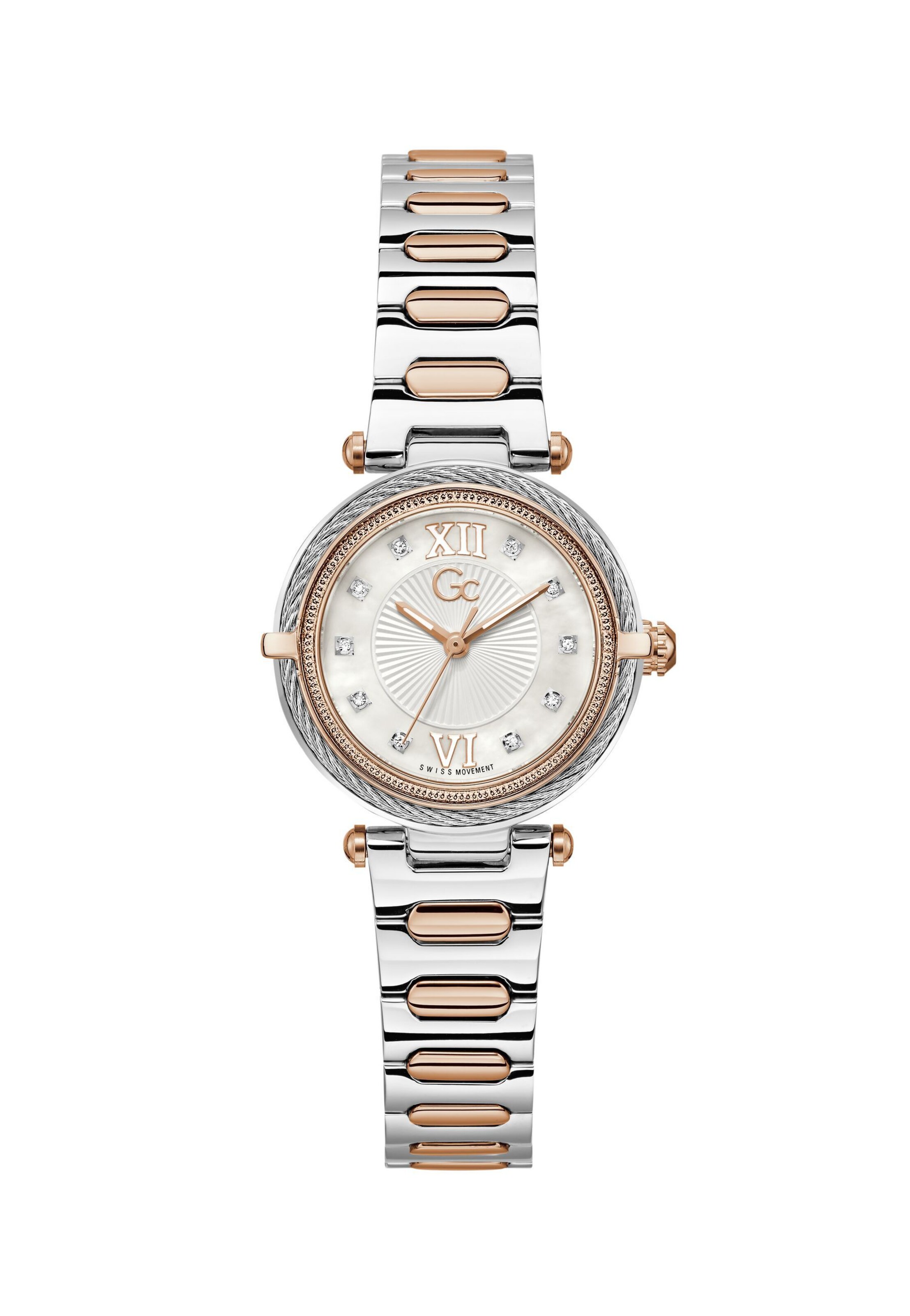 Gc Uhr in Gold: Vorderseite