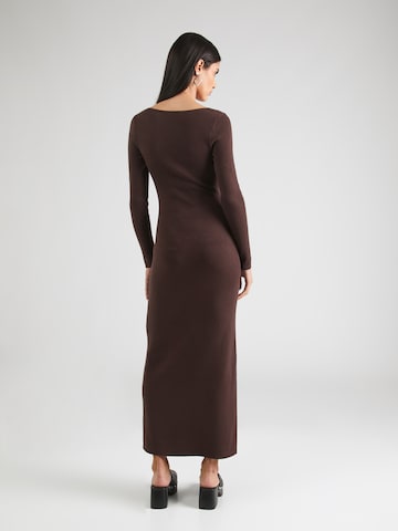 Abercrombie & Fitch Knit dress in Brown