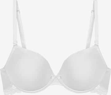 TRIUMPH Push-up Bra ' Lovely Micro ' in White: front