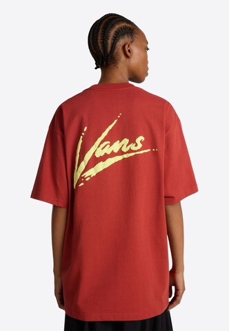 Maglietta di VANS in rosso: frontale