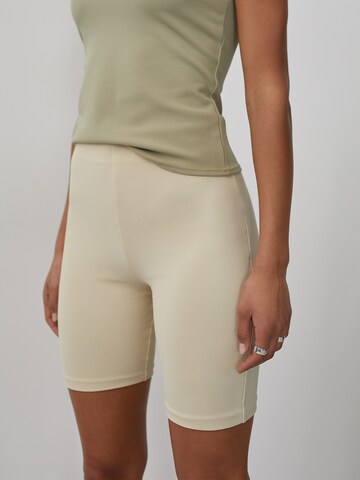 Skinny Leggings 'Miles' LeGer by Lena Gercke en beige