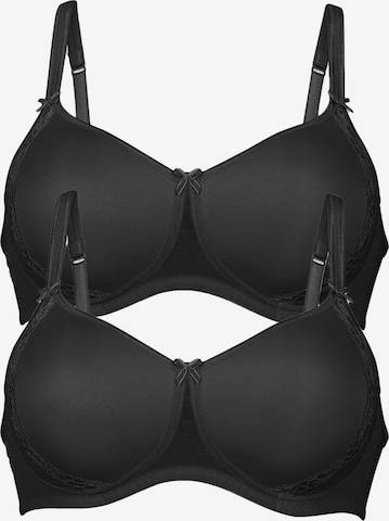 ANITA Bra 'Lace Rose' in Black: front