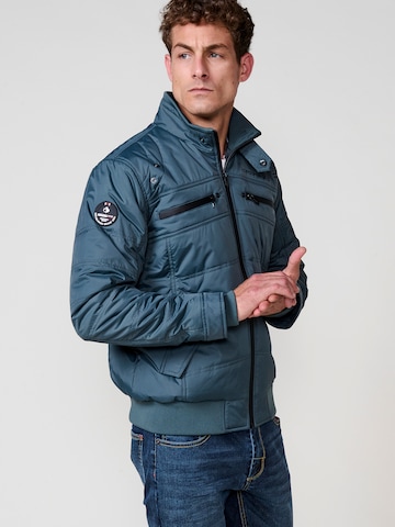 KOROSHI Übergangsjacke in Blau