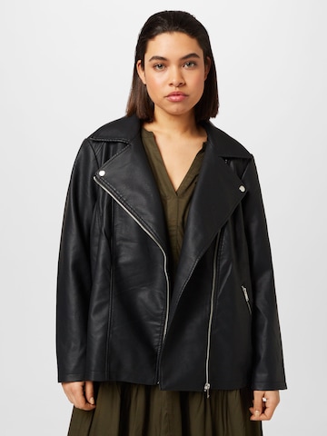 EVOKED Between-Season Jacket in Black: front