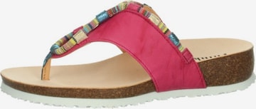 THINK! T-Bar Sandals in Pink: front