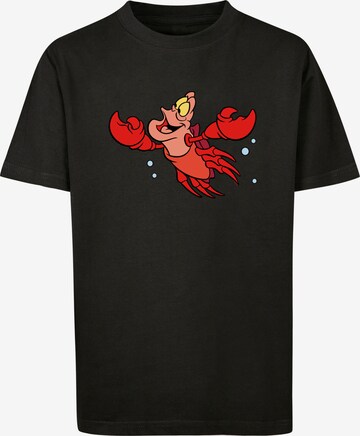 Maglietta 'Disney The Little Mermaid Sebastian' di F4NT4STIC in nero: frontale