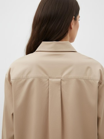 WEARABLE STORIES Blouse 'Luna' in Beige