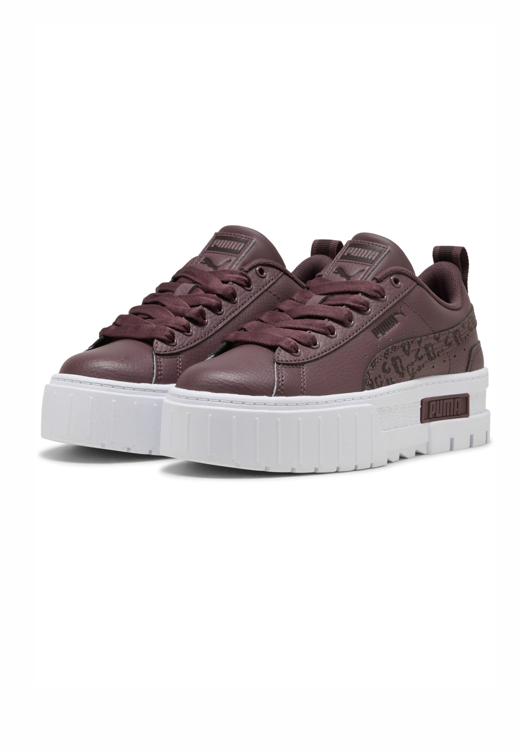 PUMA - Sapatilhas 'Mayze Wild' em castanho