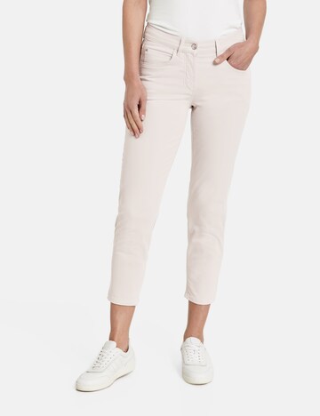 GERRY WEBER Regular Jeans 'SOL꞉INE BEST4ME' in Beige: front