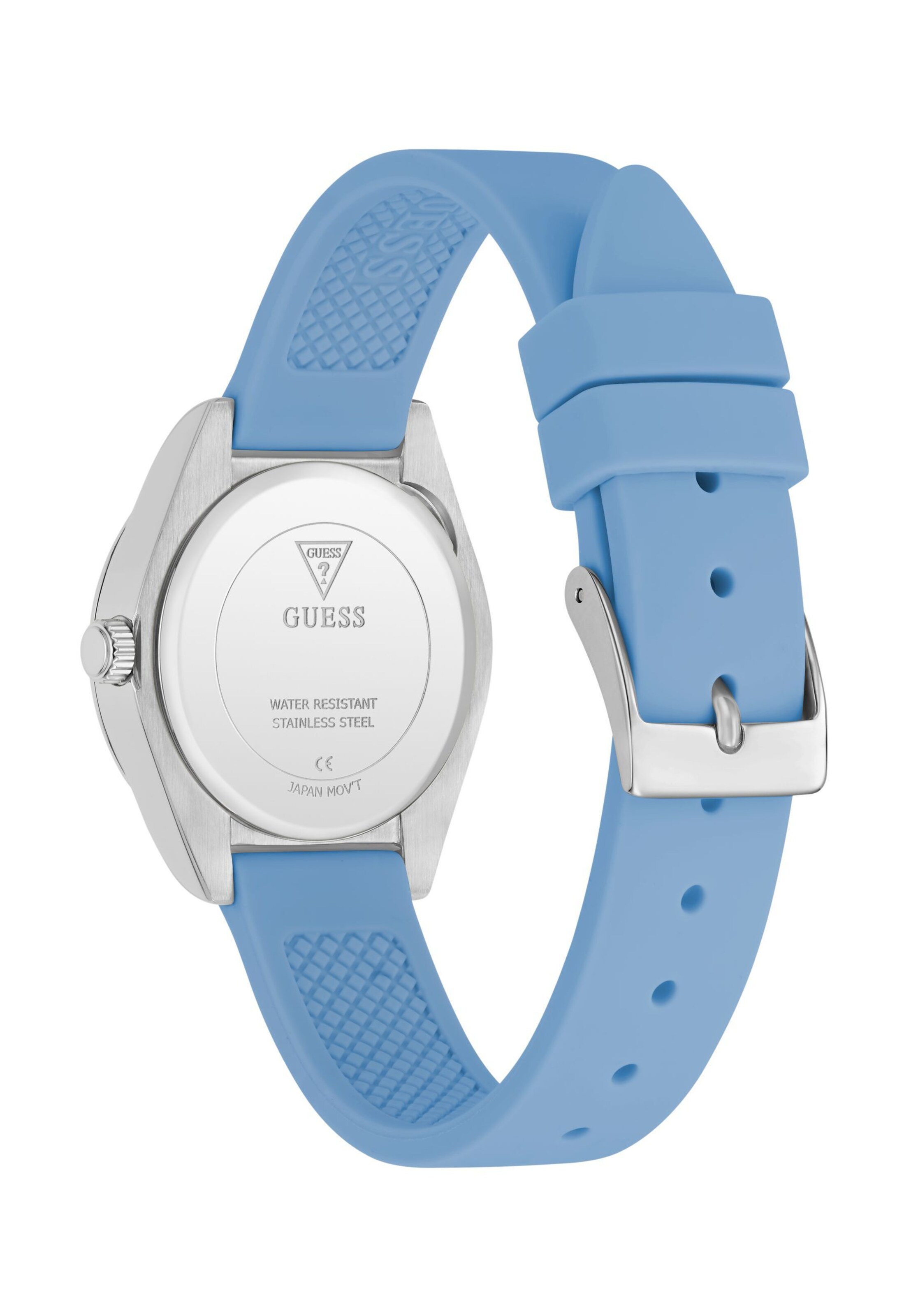 GUESS Analoguhr ' MINI LUNA ' in Blau