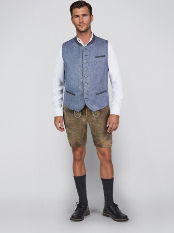 SPIETH & WENSKY Traditional vest 'Herwin' in Blue