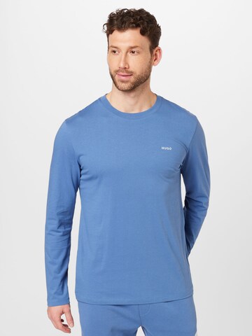 T-Shirt 'Derol222' HUGO en bleu : devant