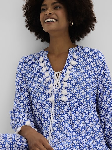 bonprix Blousejurk in Blauw