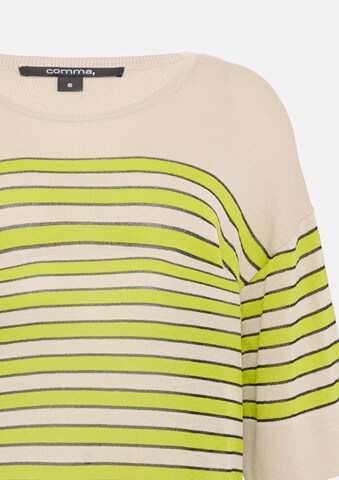 COMMA Pullover in Grün