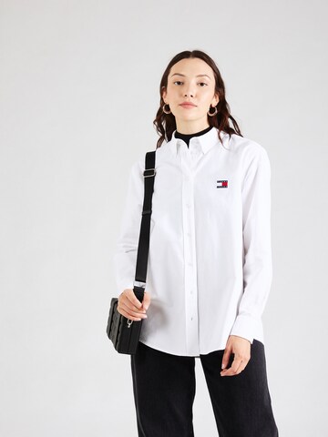 Tommy Jeans Μπλούζα σε λευκό: μπροστά