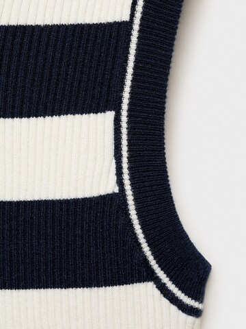 Tops en tricot 'ZUNGA' MANGO en bleu