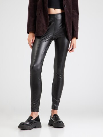 COMMA Skinny Leggings in Black: front