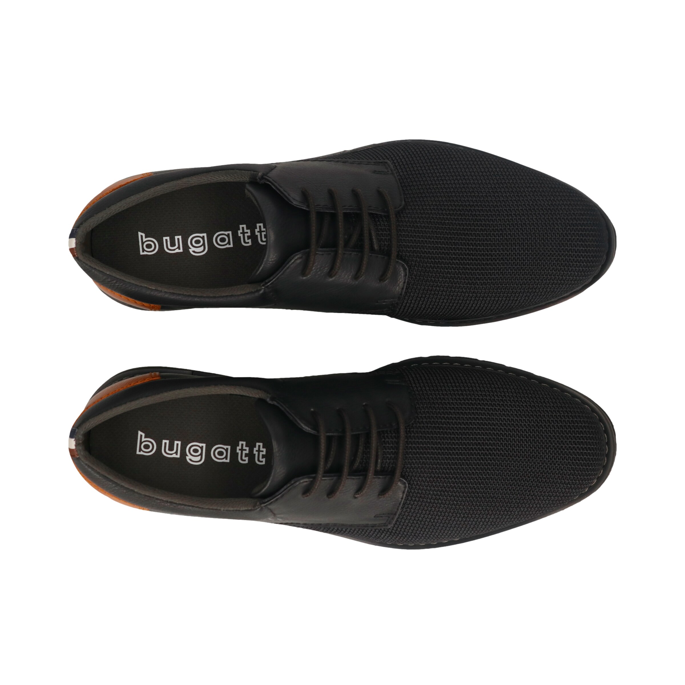 bugatti Lace-Up Shoes in Black