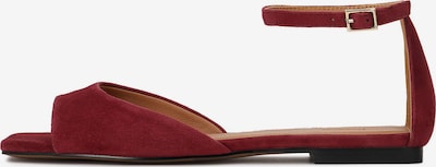 Kazar Remienkové sandále - bordová, Produkt