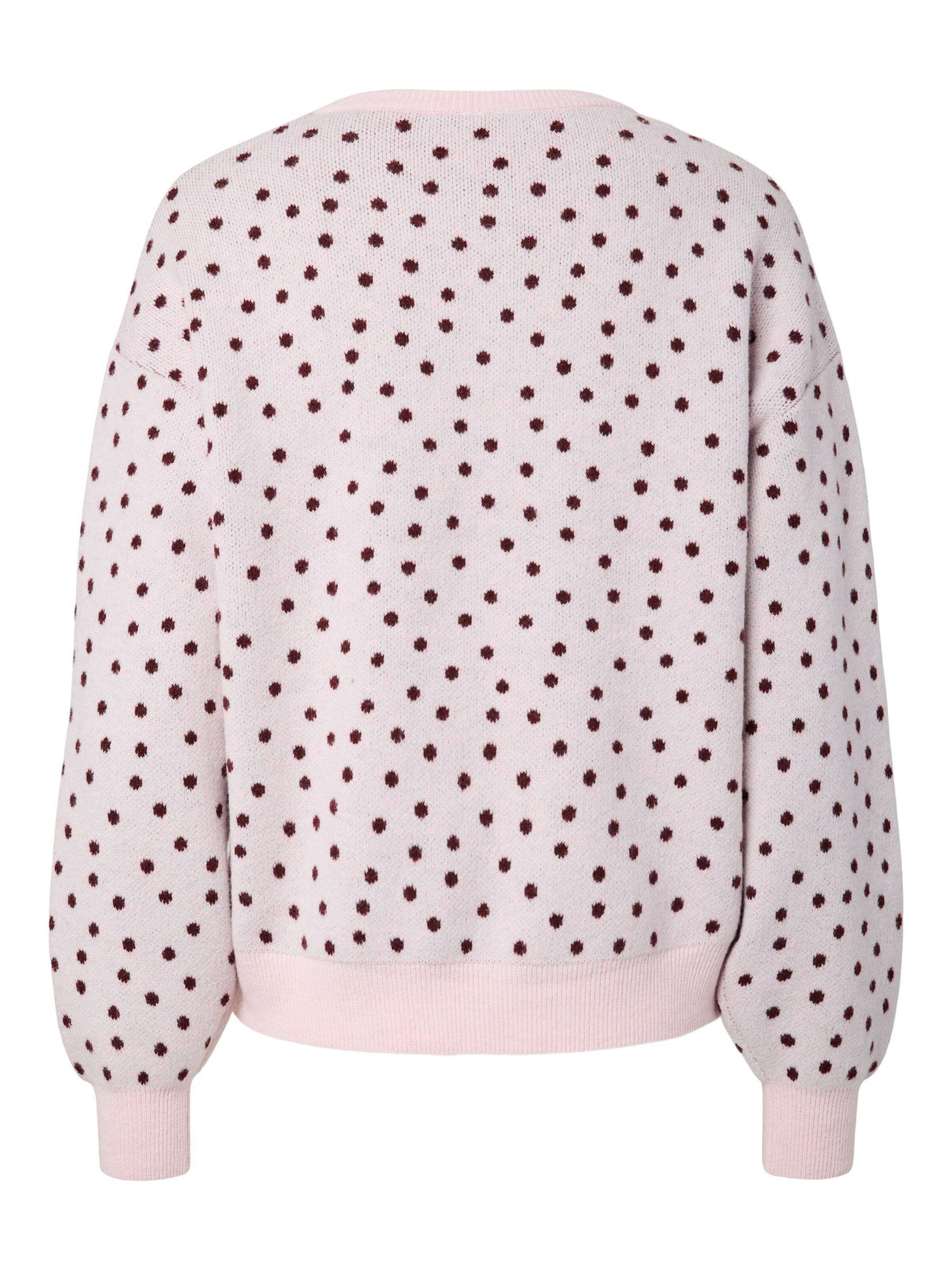 PIECES Sweater 'PCNancy' in Pink