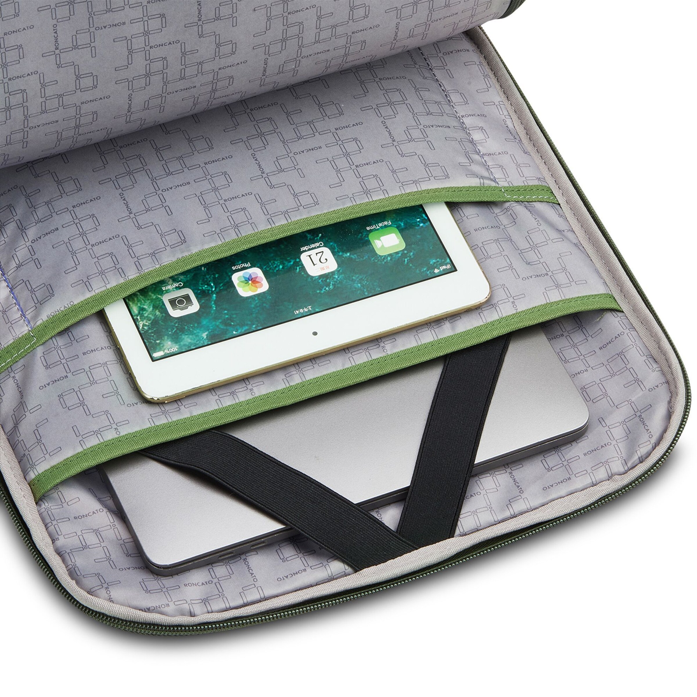 Roncato Backpack 'Trial' in Green