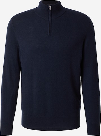 Pull-over 'H-Hemarlo' BOSS en bleu : devant