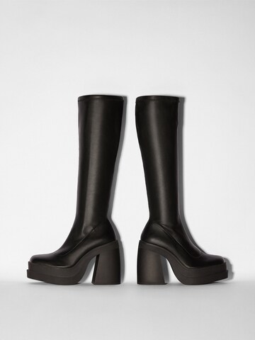 Bottes Bershka en noir