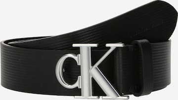 Calvin Klein Jeans - Cinturón en negro: frente