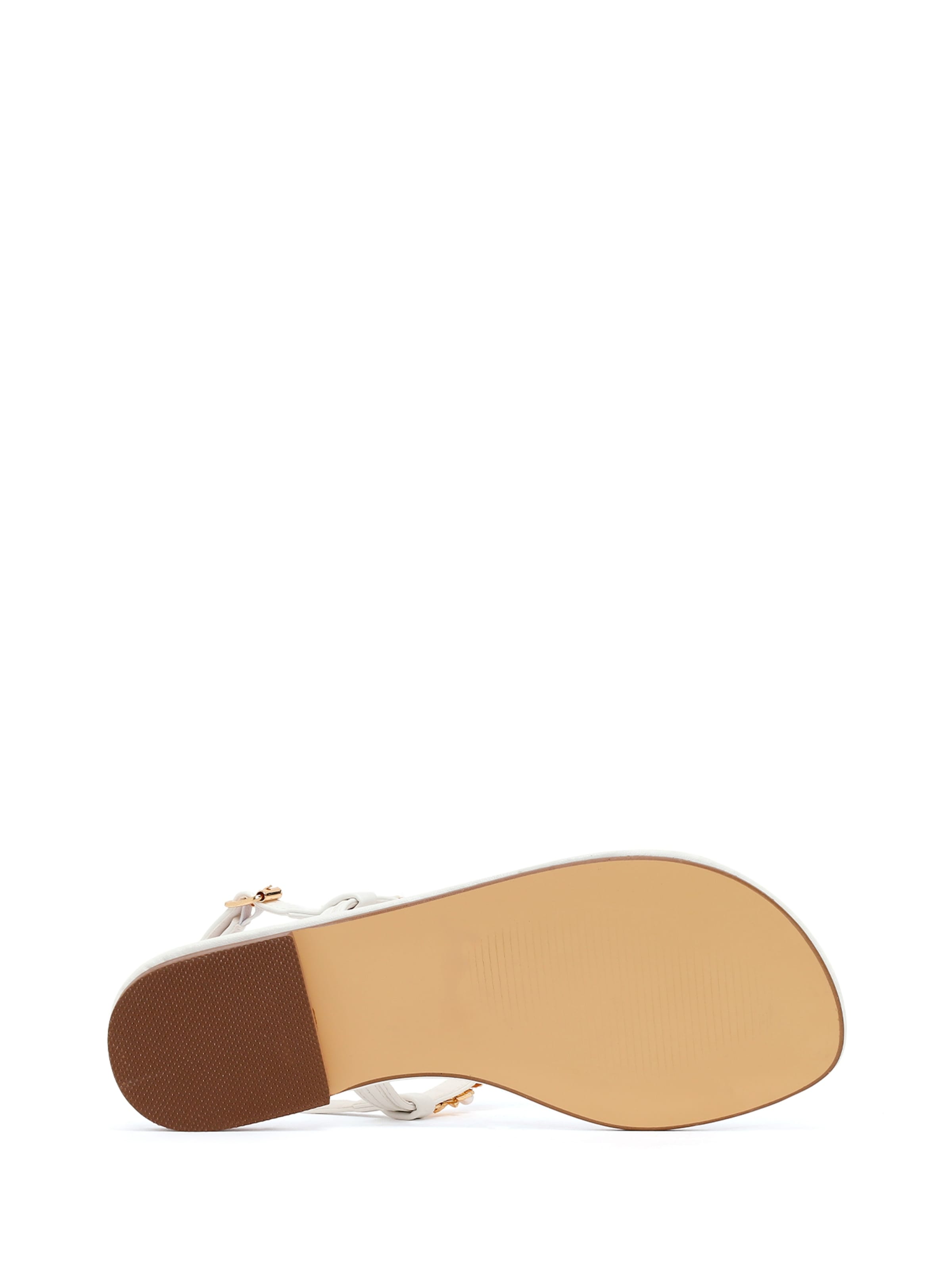 Flip-flops de la Derimod pe alb