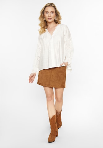 usha FESTIVAL - Blusa en blanco