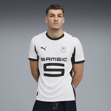 Maillot 'Stade Rennais FC 25/26' PUMA en blanc : devant