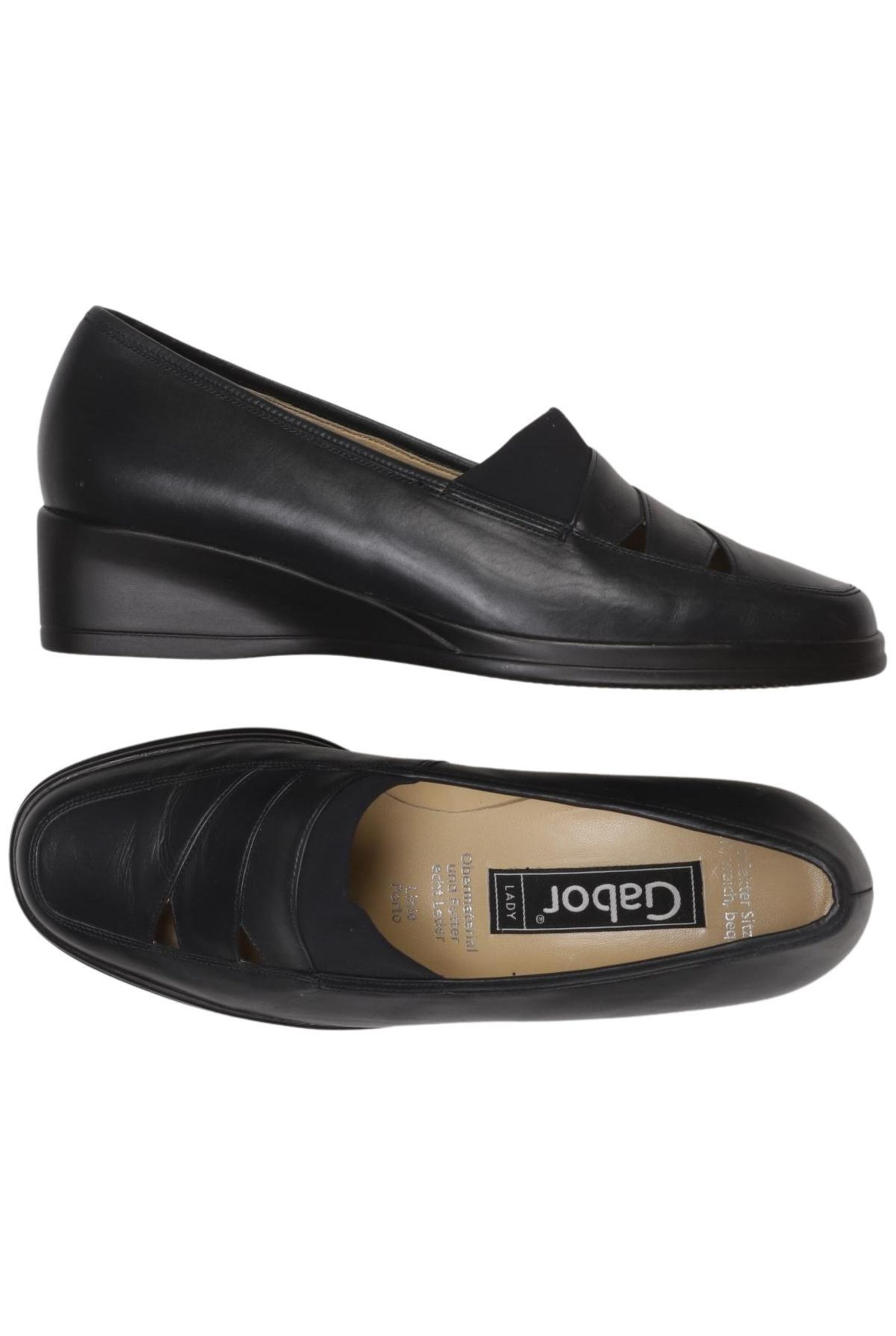 GABOR Halbschuh 38 in Schwarz: Vorderseite