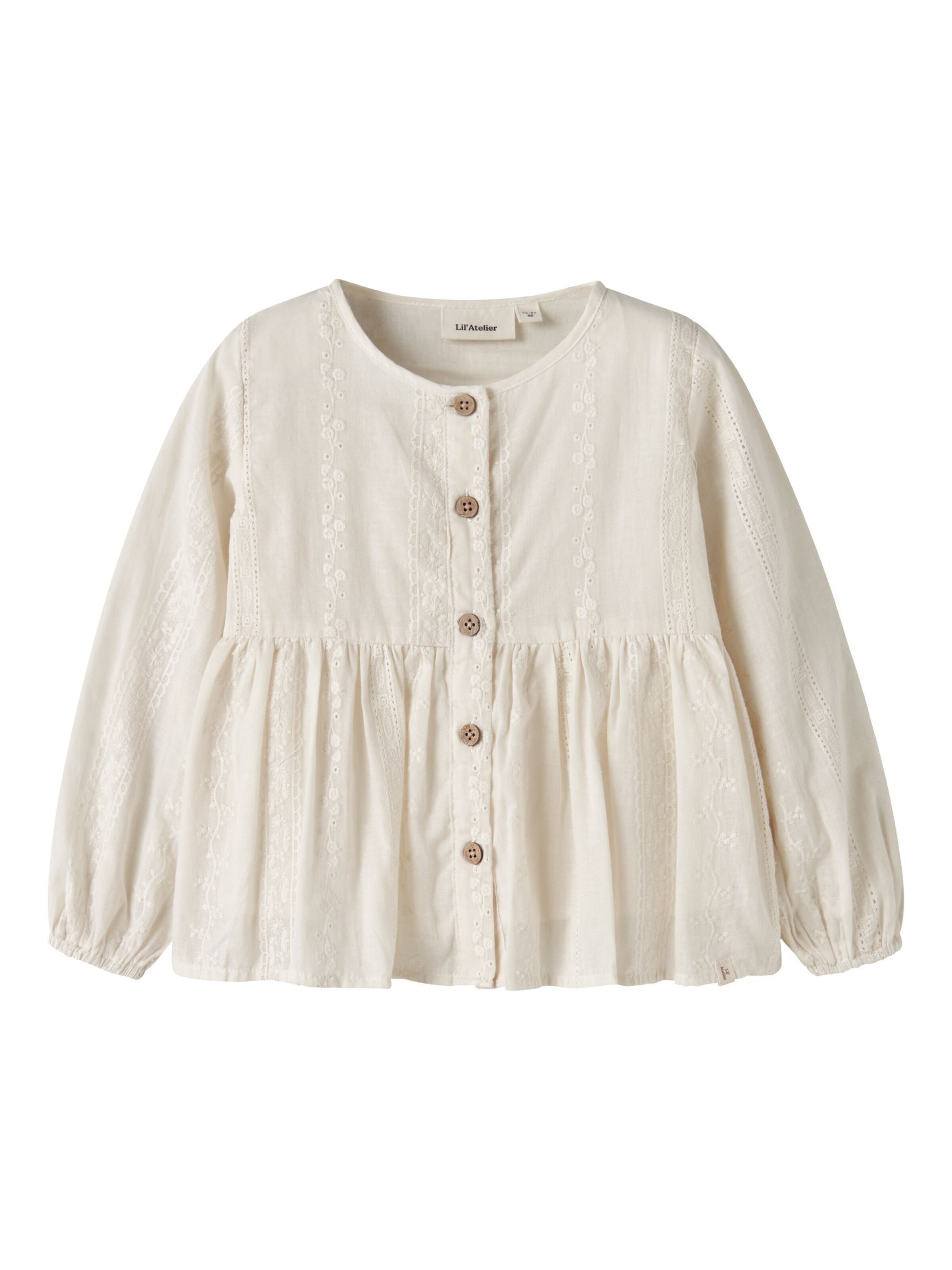 Lil'Atelier Blouse in 92 in White, Item view