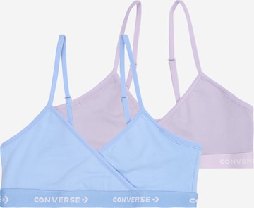 CONVERSE Triangle Bra in Blue: front
