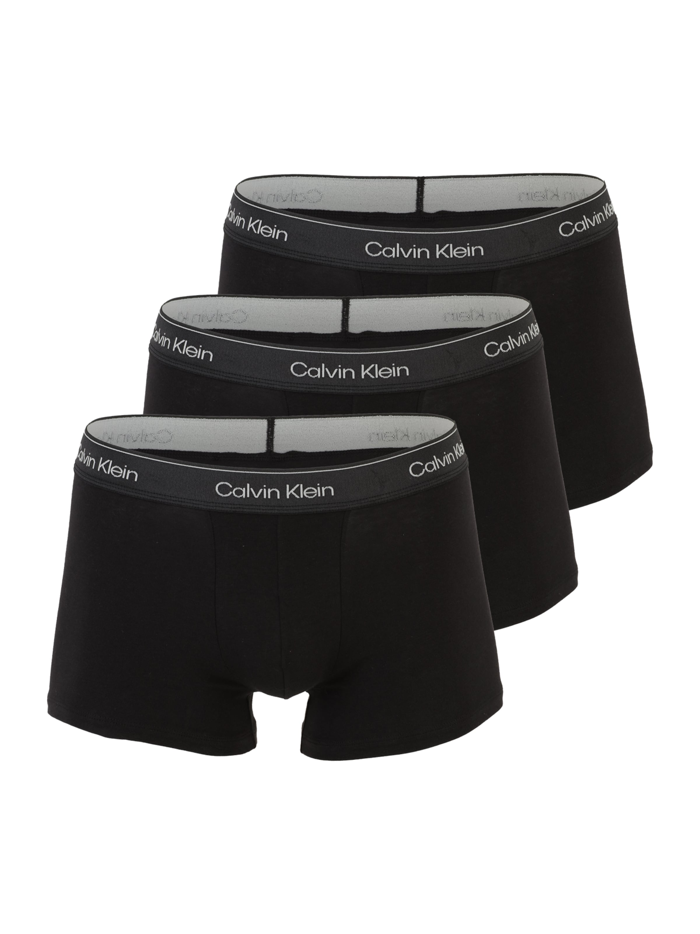 Calvin Klein Normalny krój Bokserki w kolorze czarny: przód