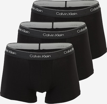 Calvin Klein Normalny krój Bokserki w kolorze czarny: przód