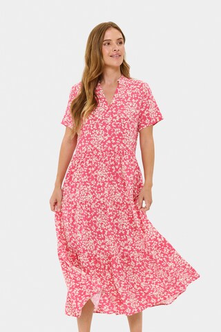 SAINT TROPEZ Kleid 'Eda' in Pink: Vorderseite