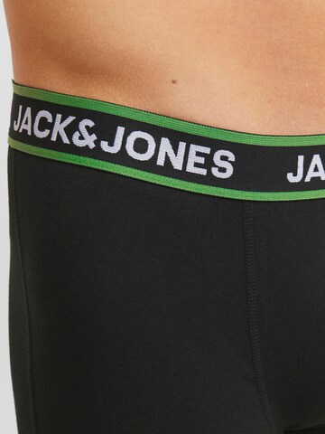 JACK & JONES Boxershorts 'Lime' in Zwart