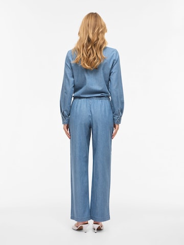 Regular Pantalon 'VICONGA' VILA en bleu