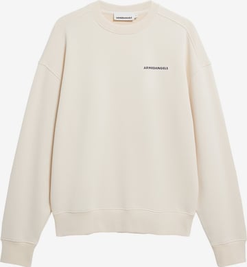 ARMEDANGELS Sweatshirt in Beige: voorkant