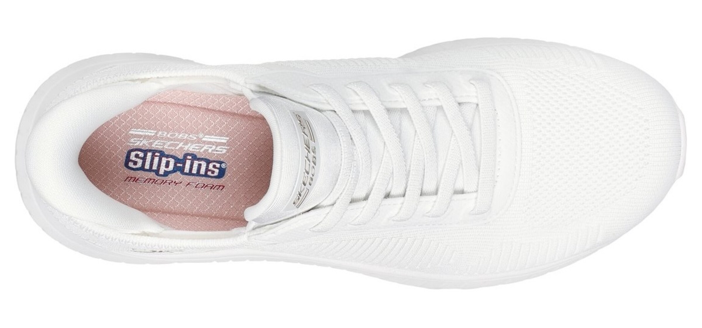 Baskets basses SKECHERS en blanc