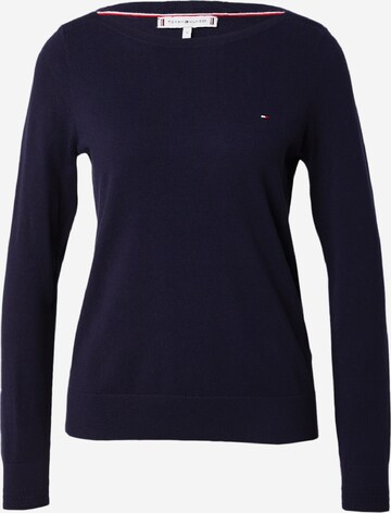 Pull-over TOMMY HILFIGER en bleu : devant