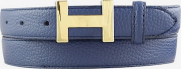 BELTINGER Gürtel 'Horus' in Blau: Vorderseite
