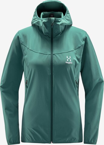 Haglöfs Athletic Jacket 'Natrix' in Green: front