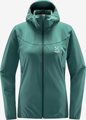 Haglöfs Athletic Jacket 'Natrix' in Green: front