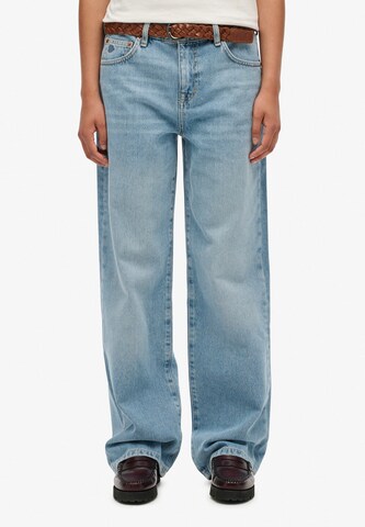 Superdry Wide leg Jeans in Blue: front